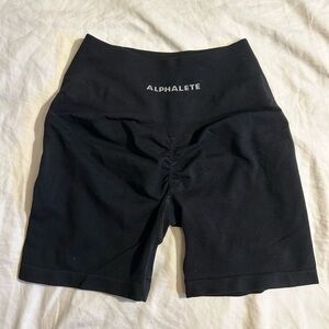 Alphalete Black amplify shorts medium
